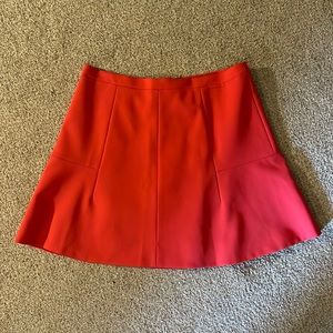 J. Crew mini flare skirt